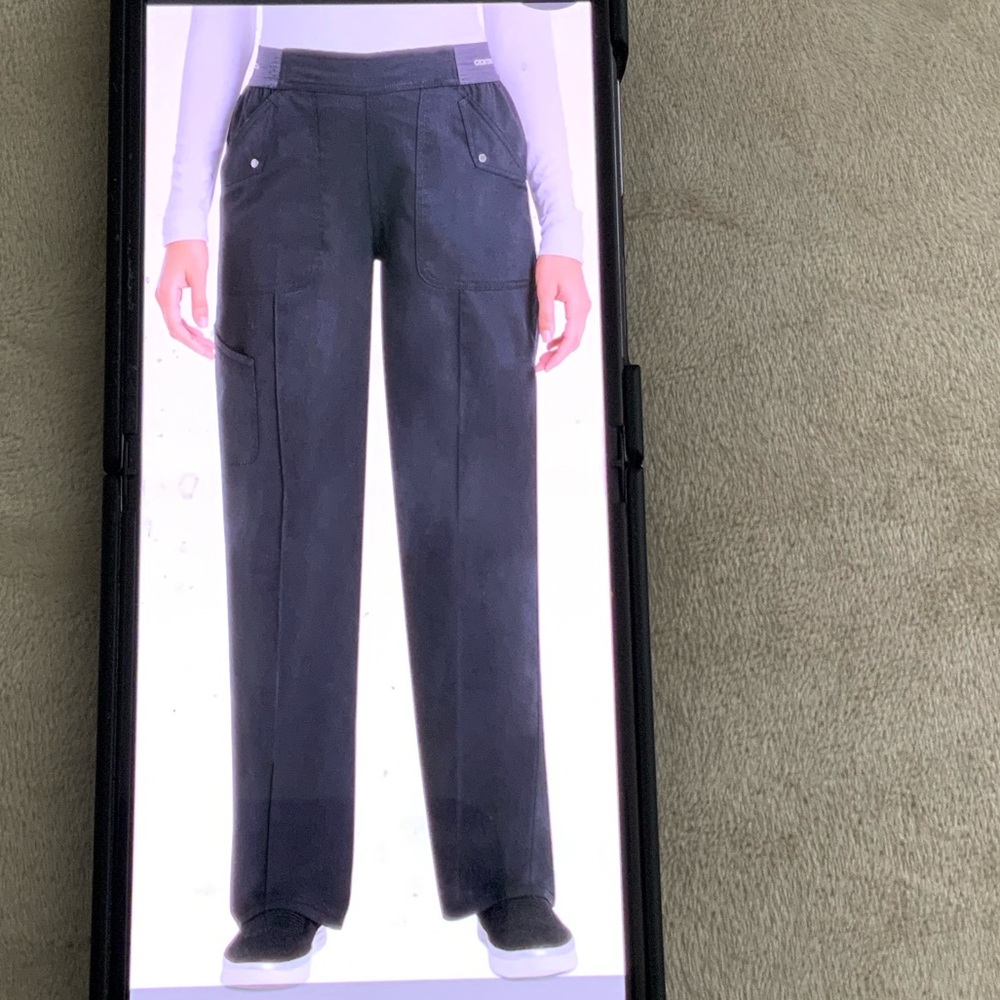 Women’s Genuine Dickies Straight Leg Scrub Pant Black
